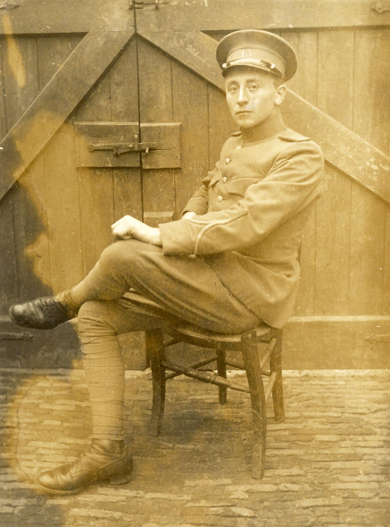 Michiel Houtackers uit Horn circa 1914