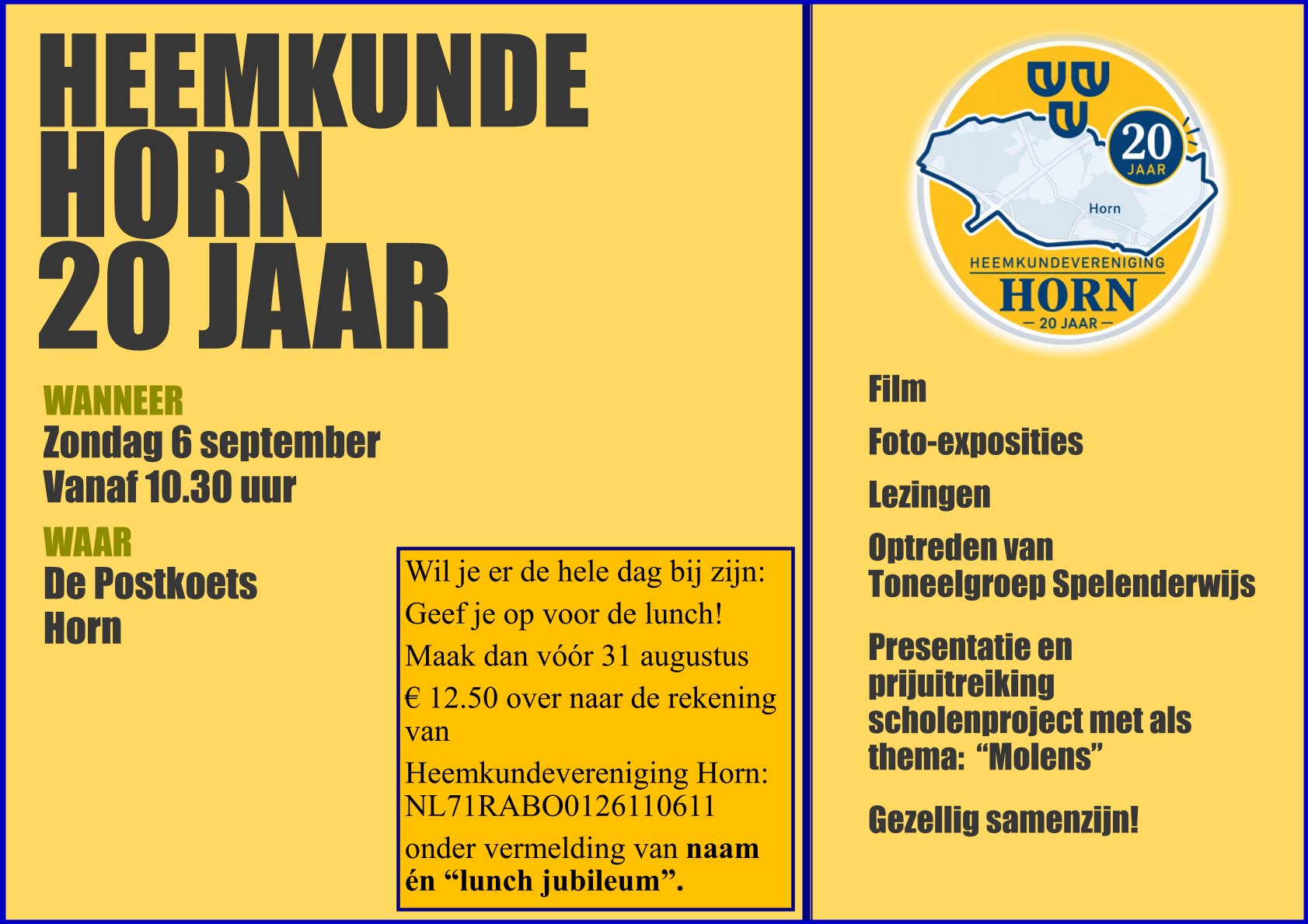 20 jaar  liggend